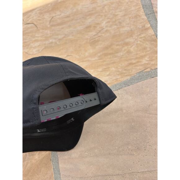 G/FORE CHIL Chileno Bay Golf Club Hat Black/Pink Snapback Flexfit - Picture 4 of 4